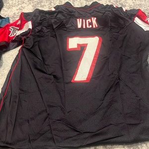 Used Michael Vick Atalanta Falcons NFL Jersey